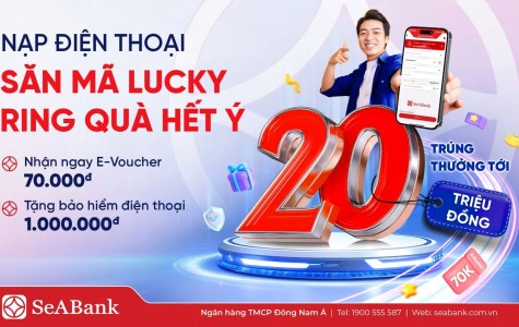 Nạp điện thoại - Săn số Lucky - Rinh quà hết ý